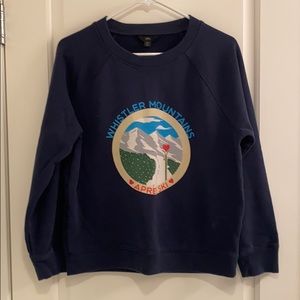 J. Crew sweatshirt- washed once, never worn!